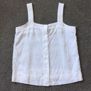 EVERLANE Linen Picnic Top White *2*